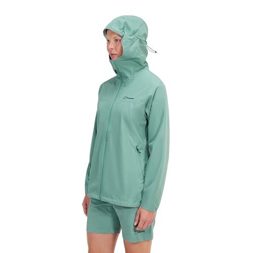 Berghaus Women's Deluge Pro 3.0 Shell Rain Jacket | Breathable Coat | Durable | Waterproof | Adjustable Jacket