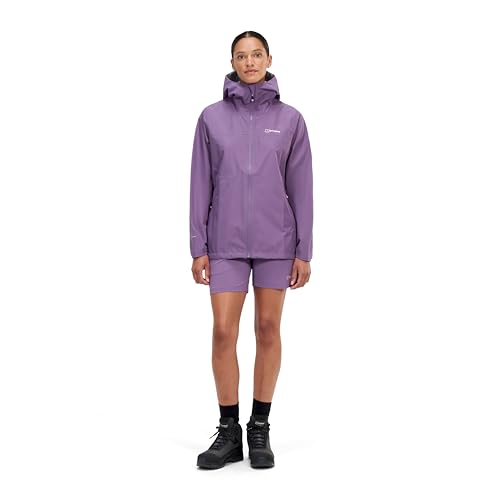 Berghaus Women's Deluge Pro 3.0 Shell Rain Jacket | Breathable Coat | Durable | Waterproof | Adjustable Jacket