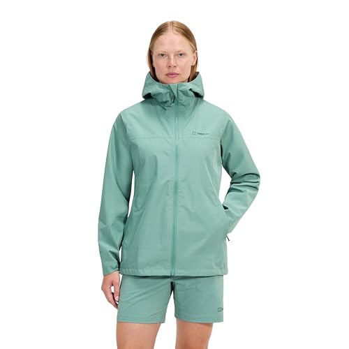 Berghaus Women's Deluge Pro 3.0 Shell Rain Jacket | Breathable Coat | Durable | Waterproof | Adjustable Jacket