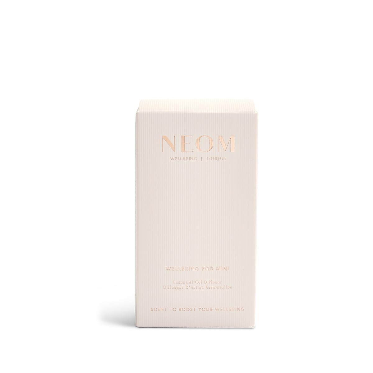 NEOM – Portable Wellbeing Pod Mini Essential Oil Diffuser Black | Rechargeable USB & Waterless | Aromatherapy Oil Diffuser for Small Space | Gift | Mother's Day