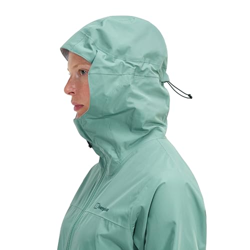 Berghaus Women's Deluge Pro 3.0 Shell Rain Jacket | Breathable Coat | Durable | Waterproof | Adjustable Jacket