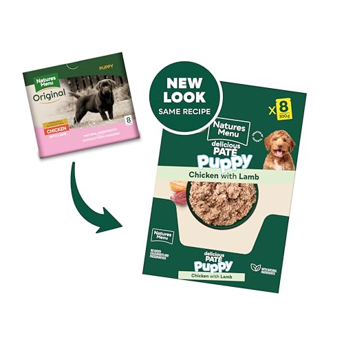 Natures Menu - Wet Dog Food - Pouches for Adult Dogs - Mixed Variety - 8 x 300g