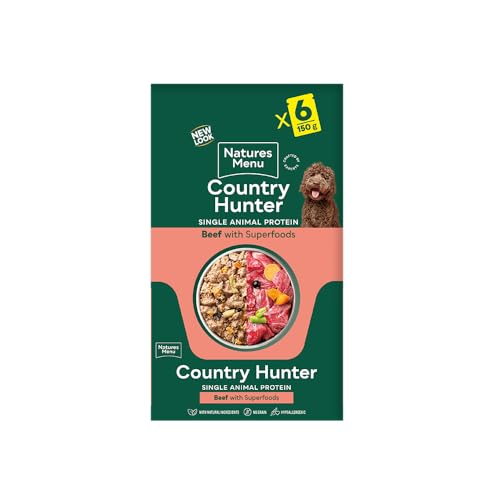 Natures Menu Country Hunter Dog Food Pouch Grass Grazed