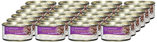 Applaws Natural Wet Cat Food, Chicken in Jelly 70 g Tin (Pack of 24 Tins)