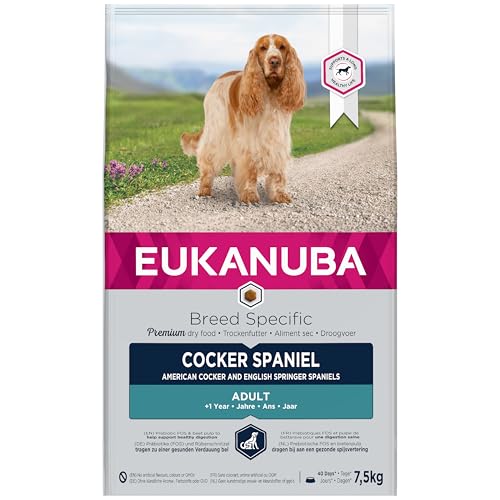 Eukanuba Complete Dry Dog Food for Adult German Shepherd Breed Types with Fresh Chicken