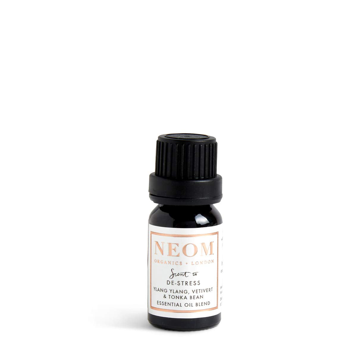 NEOM - Real Luxury Essential Oil Blend, 10ml | Lavender, Jasmine & Sandalwood | Scent to De-Stress Range