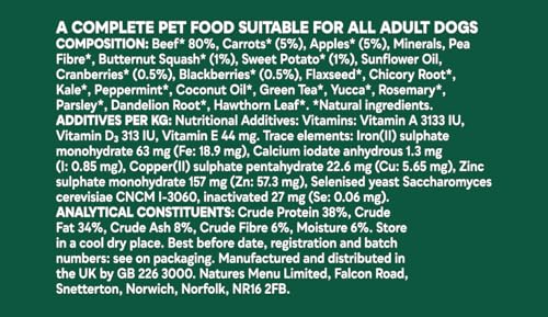 Natures Menu Freeze Dried Complete & Balanced Nuggets