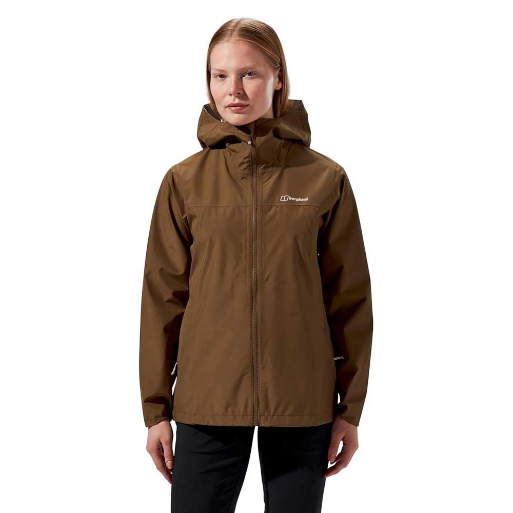 Berghaus Women's Deluge Pro 3.0 Shell Rain Jacket | Breathable Coat | Durable | Waterproof | Adjustable Jacket