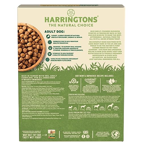 Harringtons Complete Dry Dog Food - Made with All Natural Ingredients