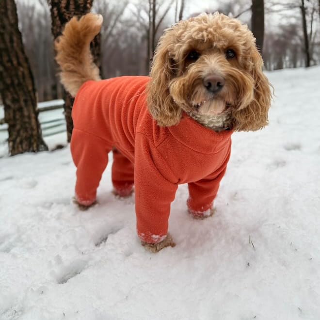 Warm Four-Legged Dog Fleece – Super Soft, Weather-Resistant, Available in a Range of Sizes and Colours