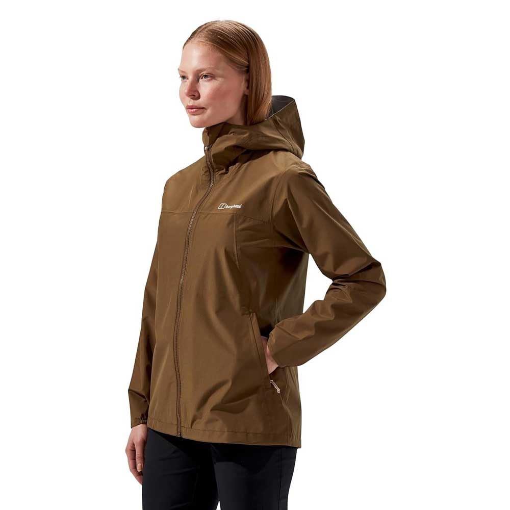 Berghaus Women's Deluge Pro 3.0 Shell Rain Jacket | Breathable Coat | Durable | Waterproof | Adjustable Jacket