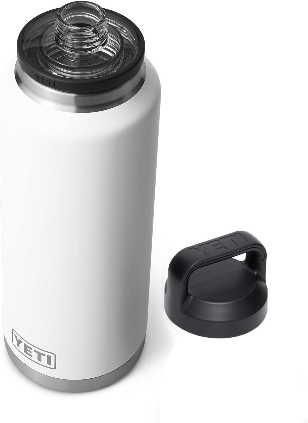 YETI Rambler Bottle Chug, Vaccum Insulated Stainless Steel Bottle with Leakproof Chug Cap, 46 oz (1.4 L)