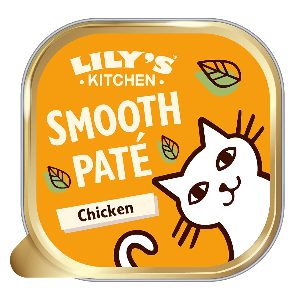 Lily’s Kitchen Smooth Paté Selection Complete Nutrition Adult Cat Food 4 x (8 x 85g)