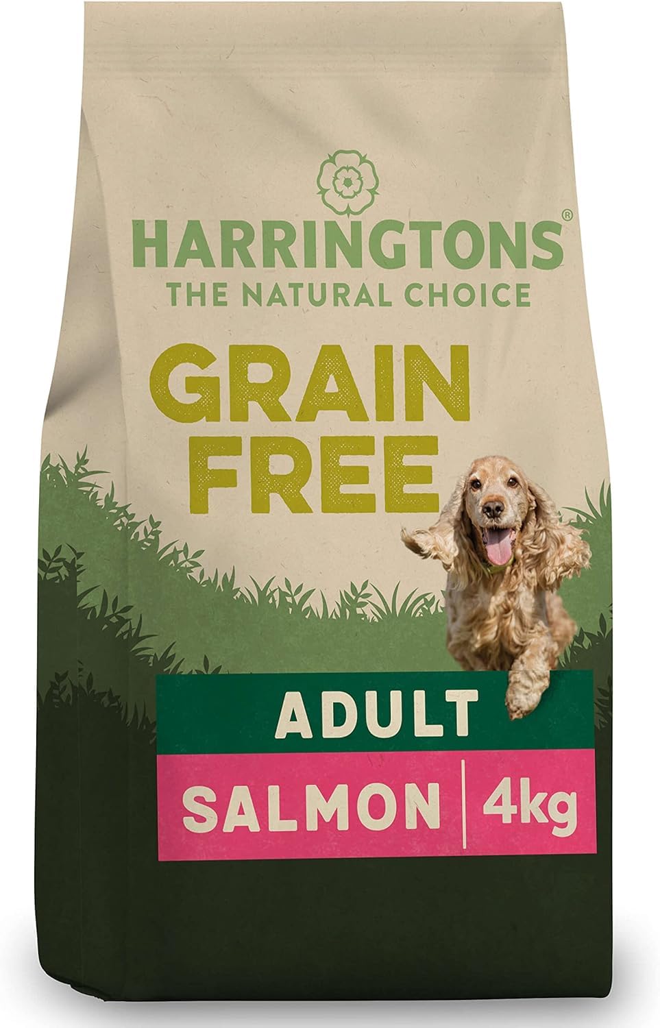 Harringtons Superfoods Complete Grain Free Hypoallergenic Dry Adult Dog Food - Made with All Natural Ingredients