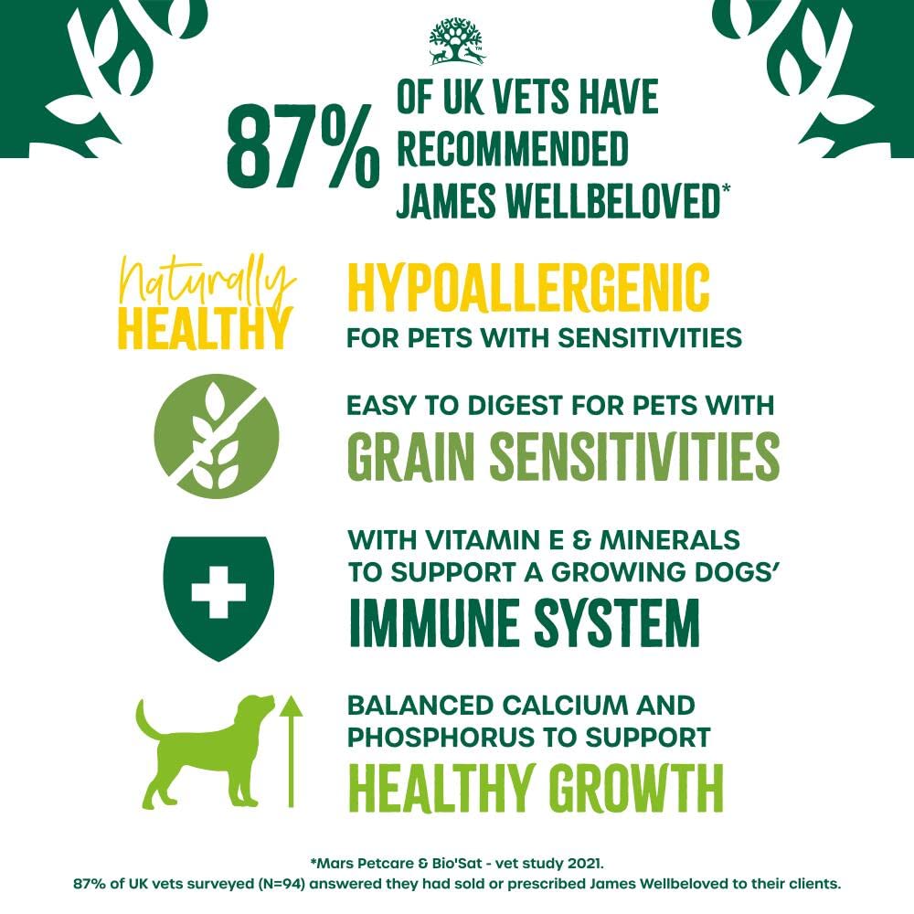 James Wellbeloved Dog Adult Hypoallergenic Dry Food Grain Free