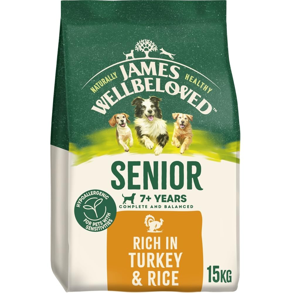 JAMES WELLBELOVED - Hypoallergenic Senior Dry Dog - Food - Bulk Dog Food Pack