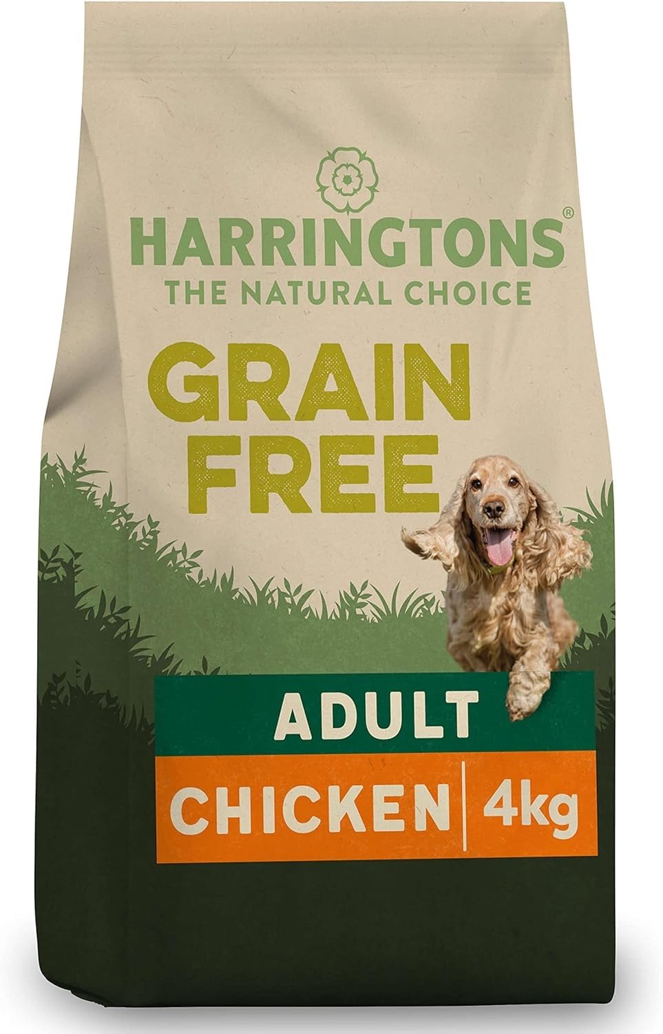 Harringtons Superfoods Complete Grain Free Hypoallergenic Dry Adult Dog Food - Made with All Natural Ingredients