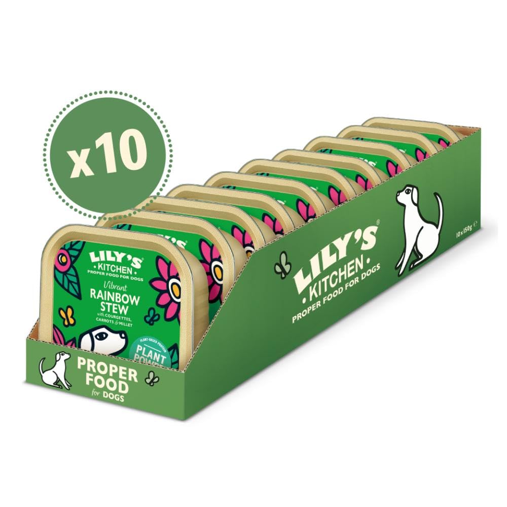 Lily's Kitchen Natural Adult Wet Dog Food Tray Cottage Pie Grain-Free Recipe 10 x 150g