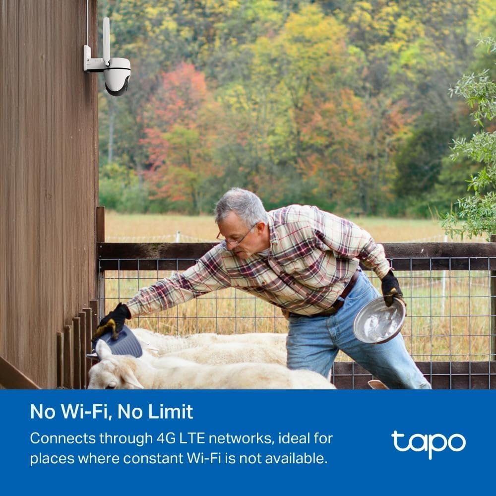 Tapo C210 2K 3MP Pan/Tilt Indoor Camera House Security Camera, WiFi Camera, No Monthly Fee, AI Detection, Dog Puppy Camera, Baby Camera Monitor, 360° View, Night Vision, Works with Alexa & Google