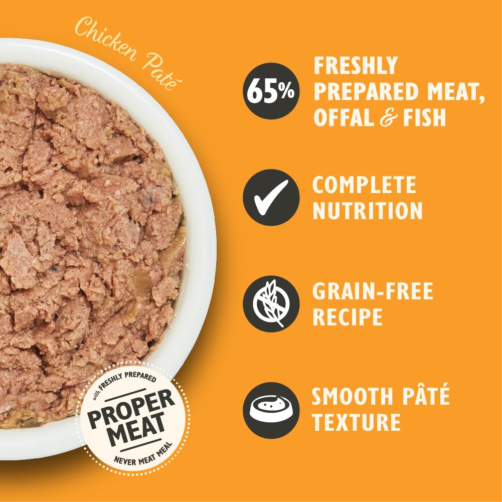 Lily’s Kitchen Smooth Paté Selection Complete Nutrition Adult Cat Food 4 x (8 x 85g)
