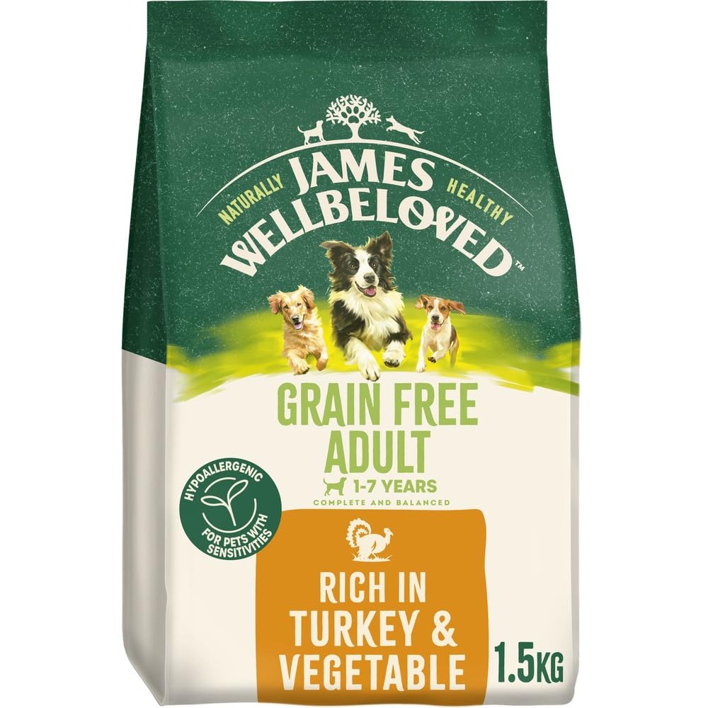 James Wellbeloved Dog Adult Hypoallergenic Dry Food Grain Free