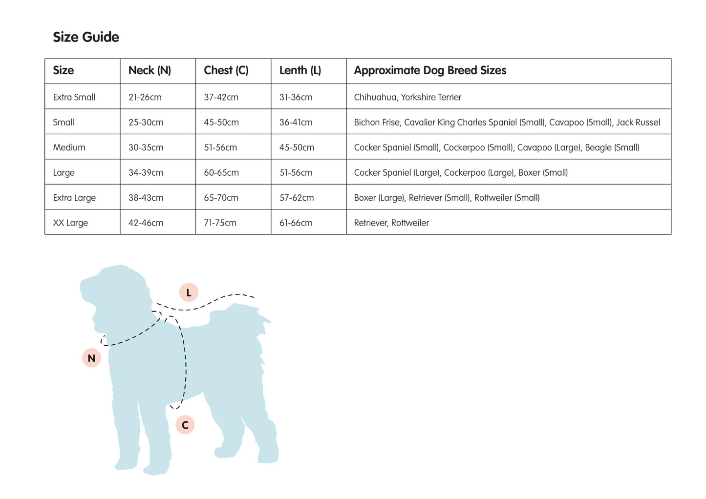 Warm Four-Legged Dog Fleece – Super Soft, Weather-Resistant, Available in a Range of Sizes and Colours