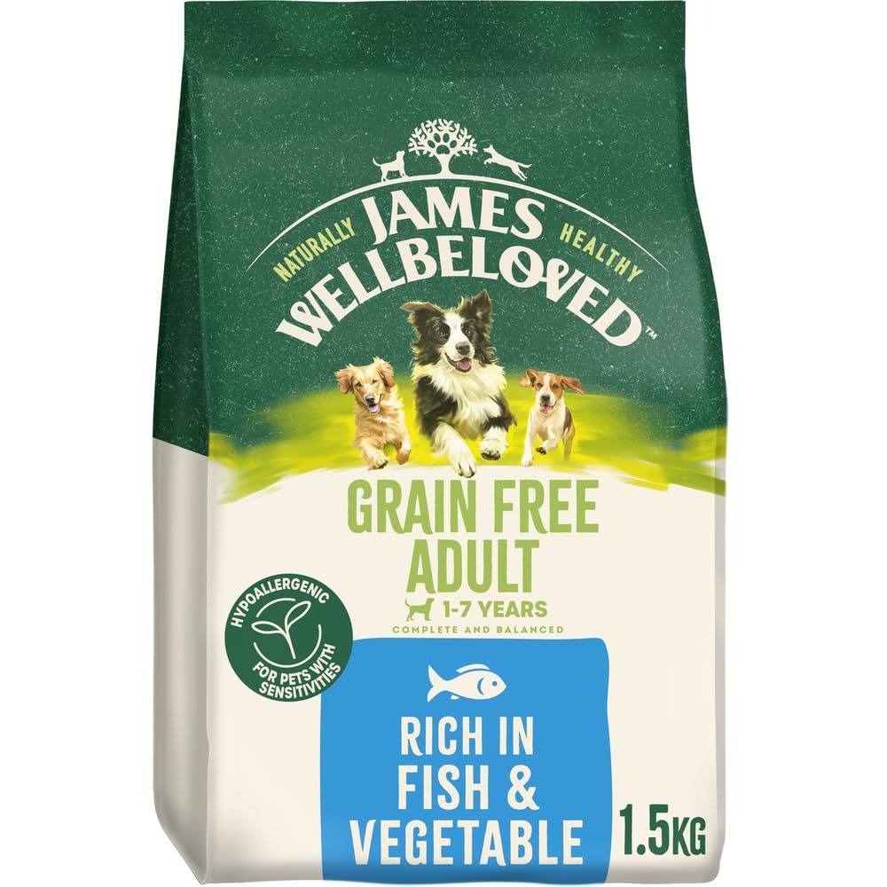 James Wellbeloved Dog Adult Hypoallergenic Dry Food Grain Free