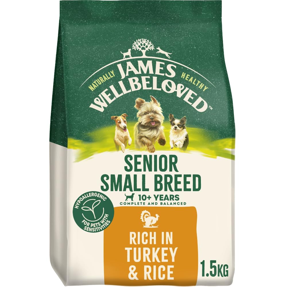 JAMES WELLBELOVED - Hypoallergenic Senior Dry Dog - Food - Bulk Dog Food Pack