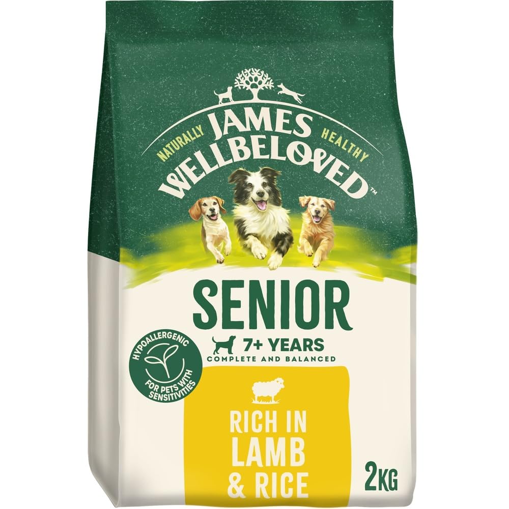 JAMES WELLBELOVED - Hypoallergenic Senior Dry Dog - Food - Bulk Dog Food Pack