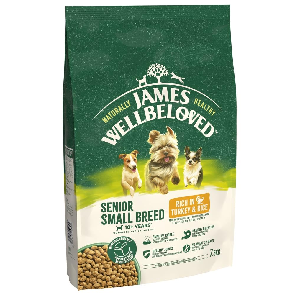 JAMES WELLBELOVED - Hypoallergenic Senior Dry Dog - Food - Bulk Dog Food Pack