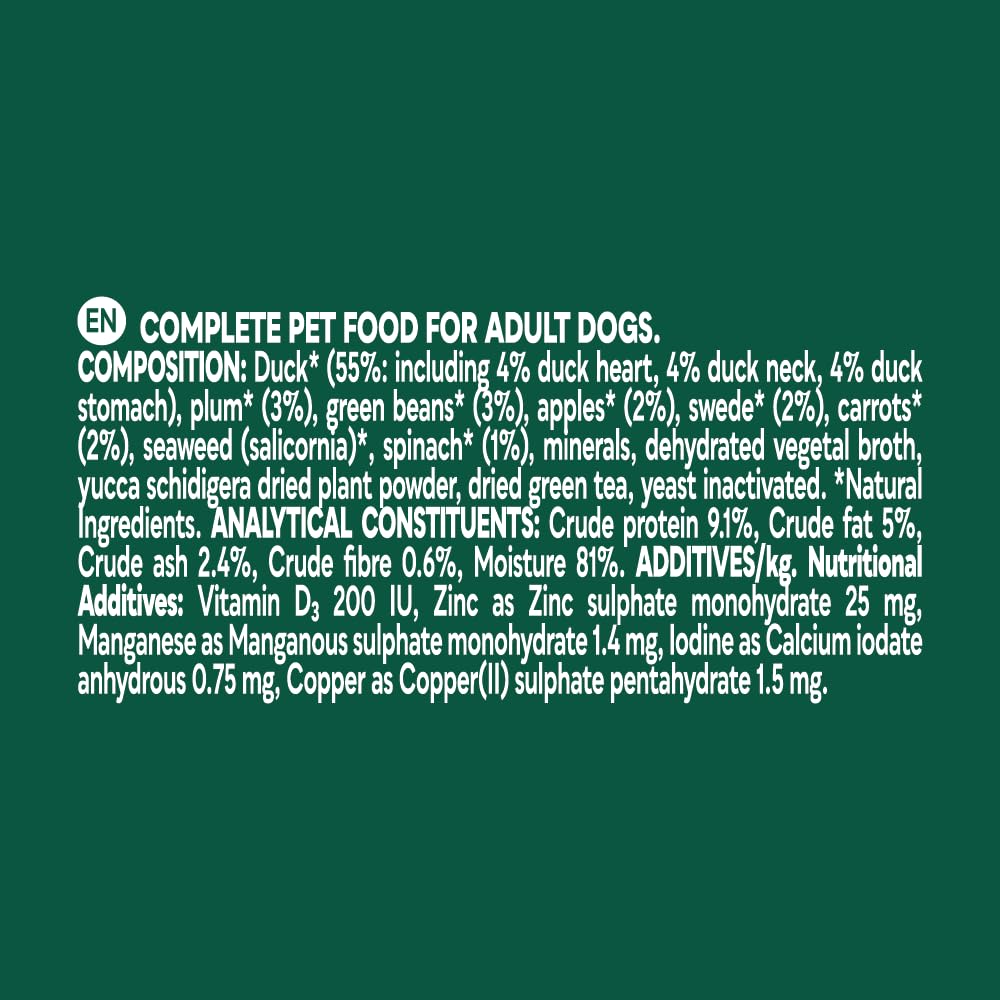 Natures Menu Country Hunter Dog Food Pouch Grass Grazed