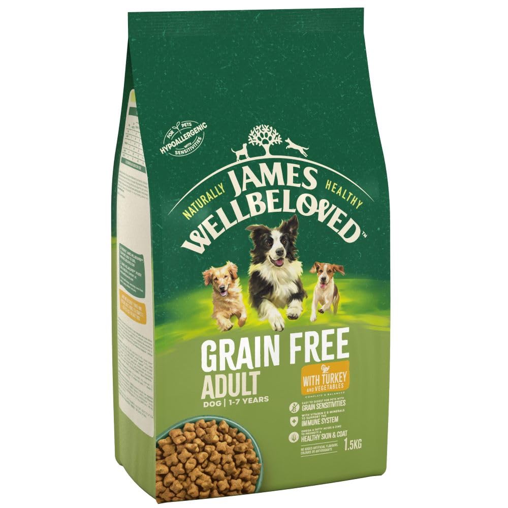 James Wellbeloved Dog Adult Hypoallergenic Dry Food Grain Free