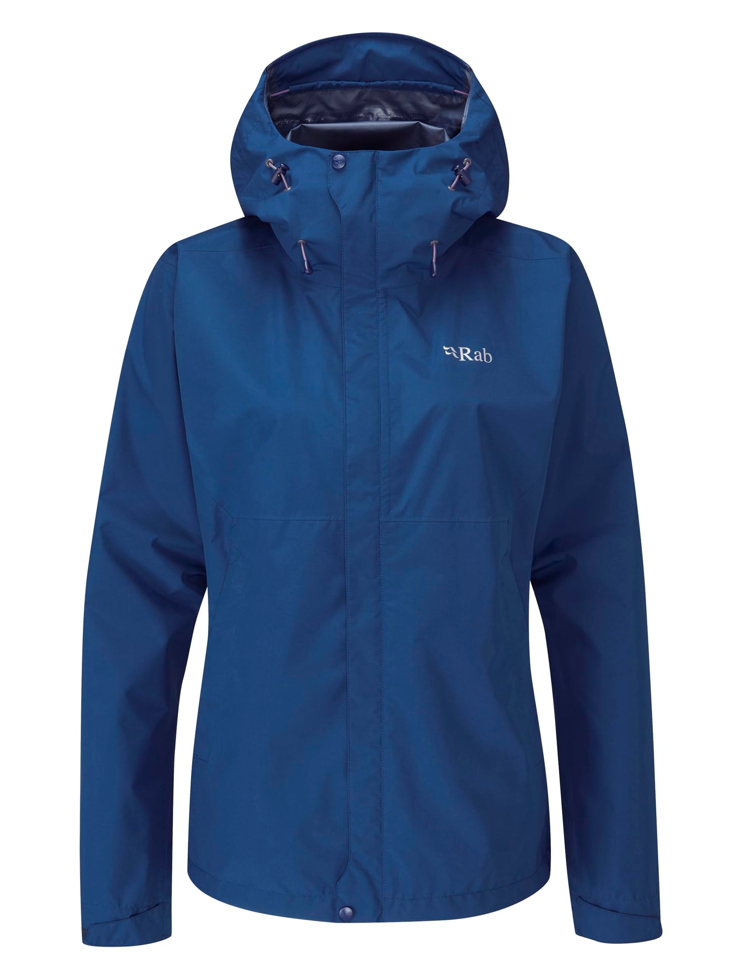 Rab Women's Downpour Eco Waterproof Breathable Jacket for Hiking, Trekking, & Climbing