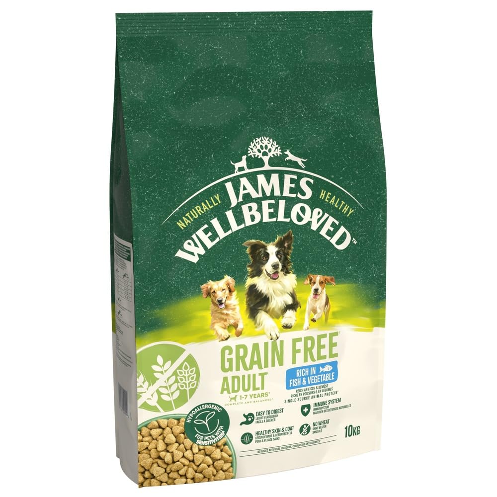 James Wellbeloved Dog Adult Hypoallergenic Dry Food Grain Free