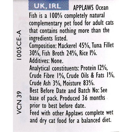 Applaws 100% Natural Wet Cat Food, Multipack