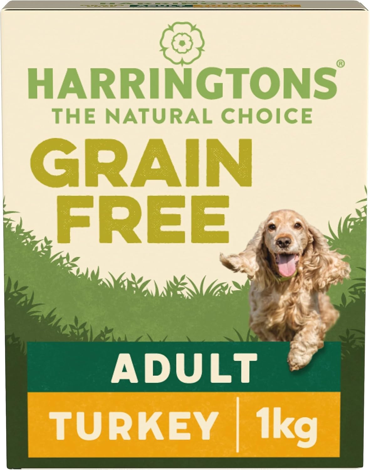 Harringtons Superfoods Complete Grain Free Hypoallergenic Dry Adult Dog Food - Made with All Natural Ingredients