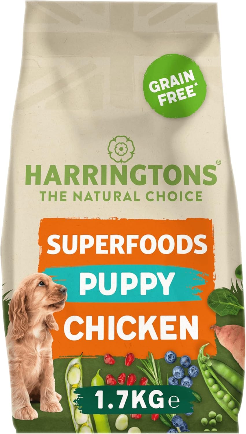 Harringtons Superfoods Complete Grain Free Hypoallergenic Dry Adult Dog Food - Made with All Natural Ingredients