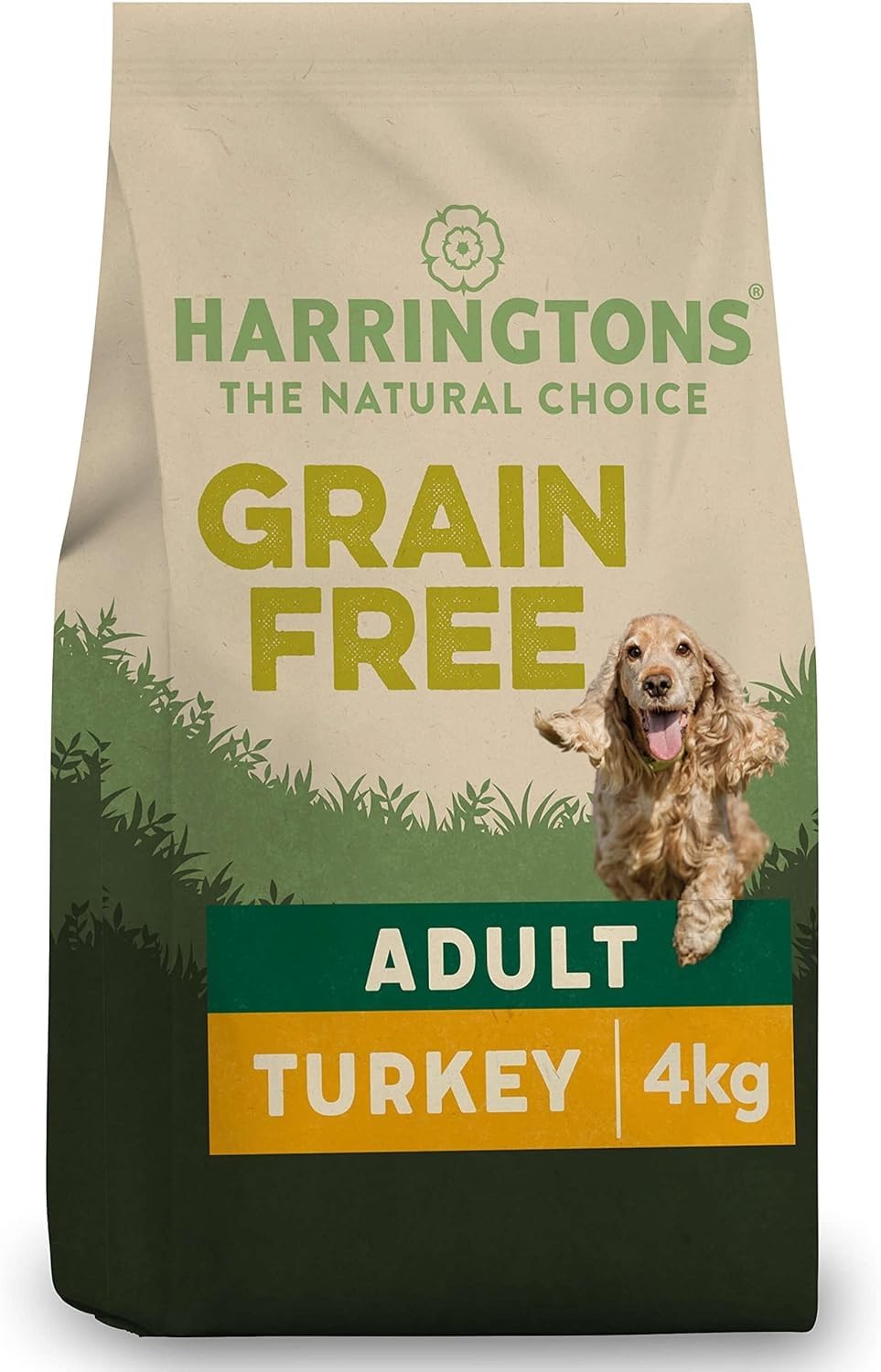 Harringtons Superfoods Complete Grain Free Hypoallergenic Dry Adult Dog Food - Made with All Natural Ingredients