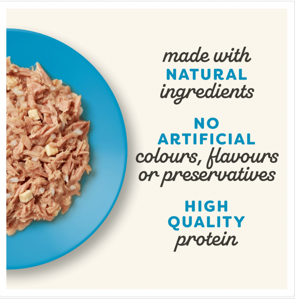 Applaws Tuna Fillet with Cheese in Broth 24 x 156g