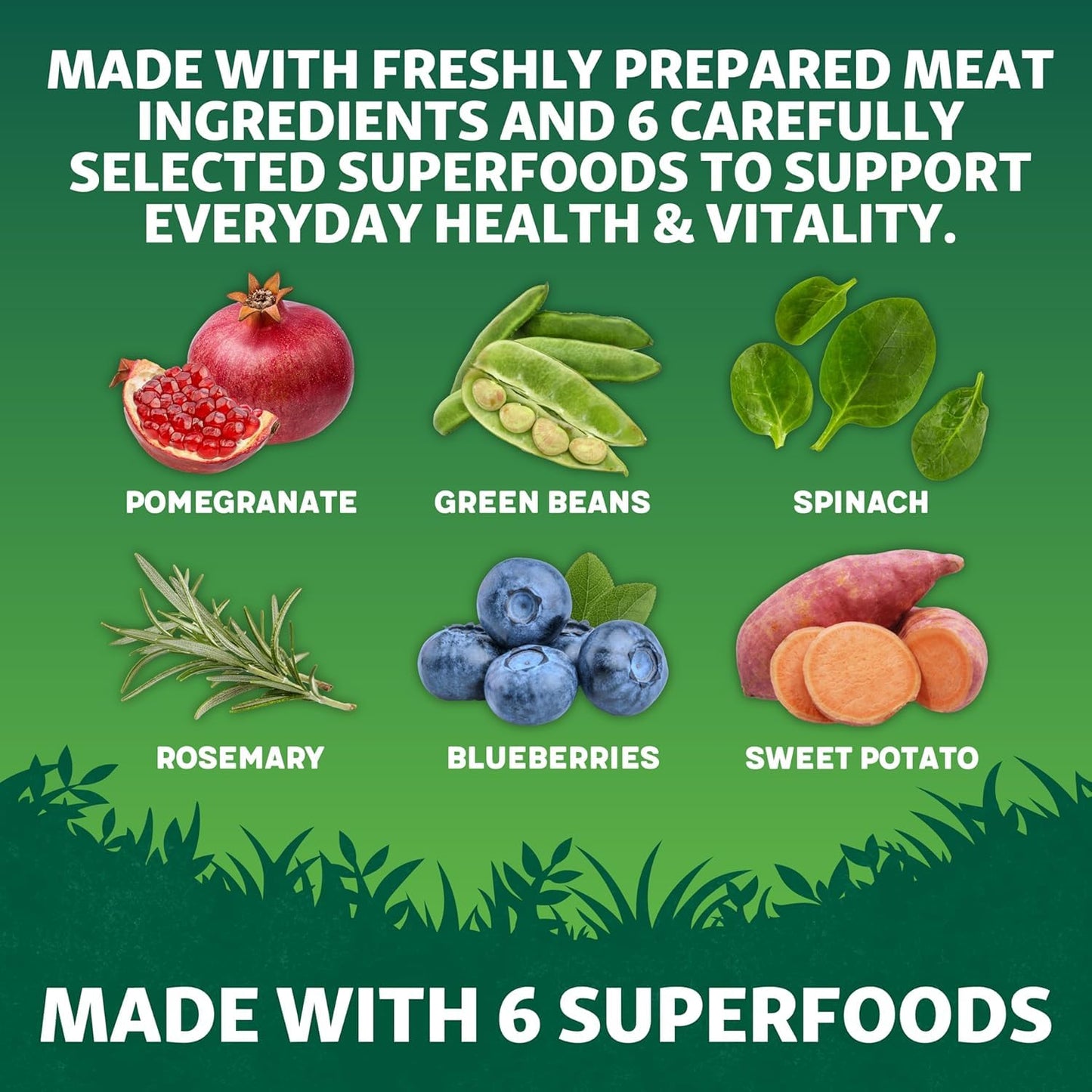 Harringtons Superfoods Complete Grain Free Hypoallergenic Dry Adult Dog Food - Made with All Natural Ingredients