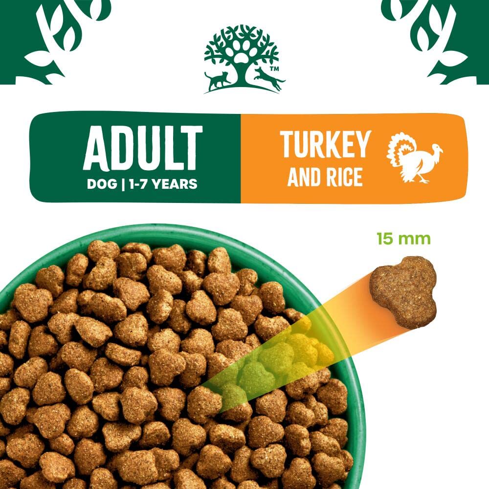 JAMES WELLBELOVED - Hypoallergenic Adult Dry Dog Food - 15 kg - Turkey & Rice - Bulk Dog Food Pack