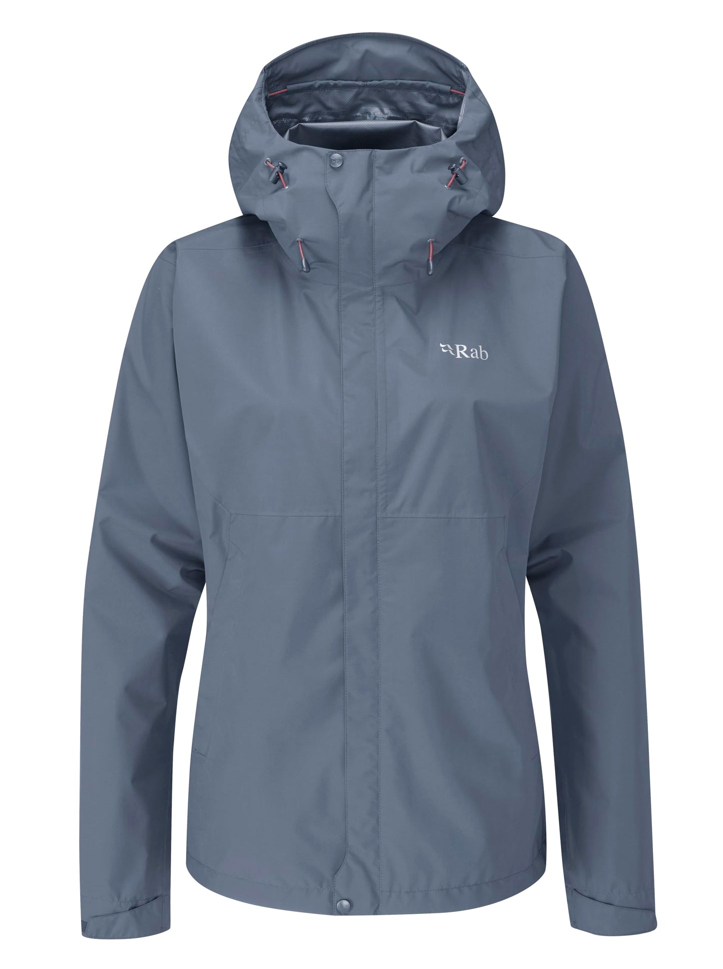 Rab Women's Downpour Eco Waterproof Breathable Jacket for Hiking, Trekking, & Climbing
