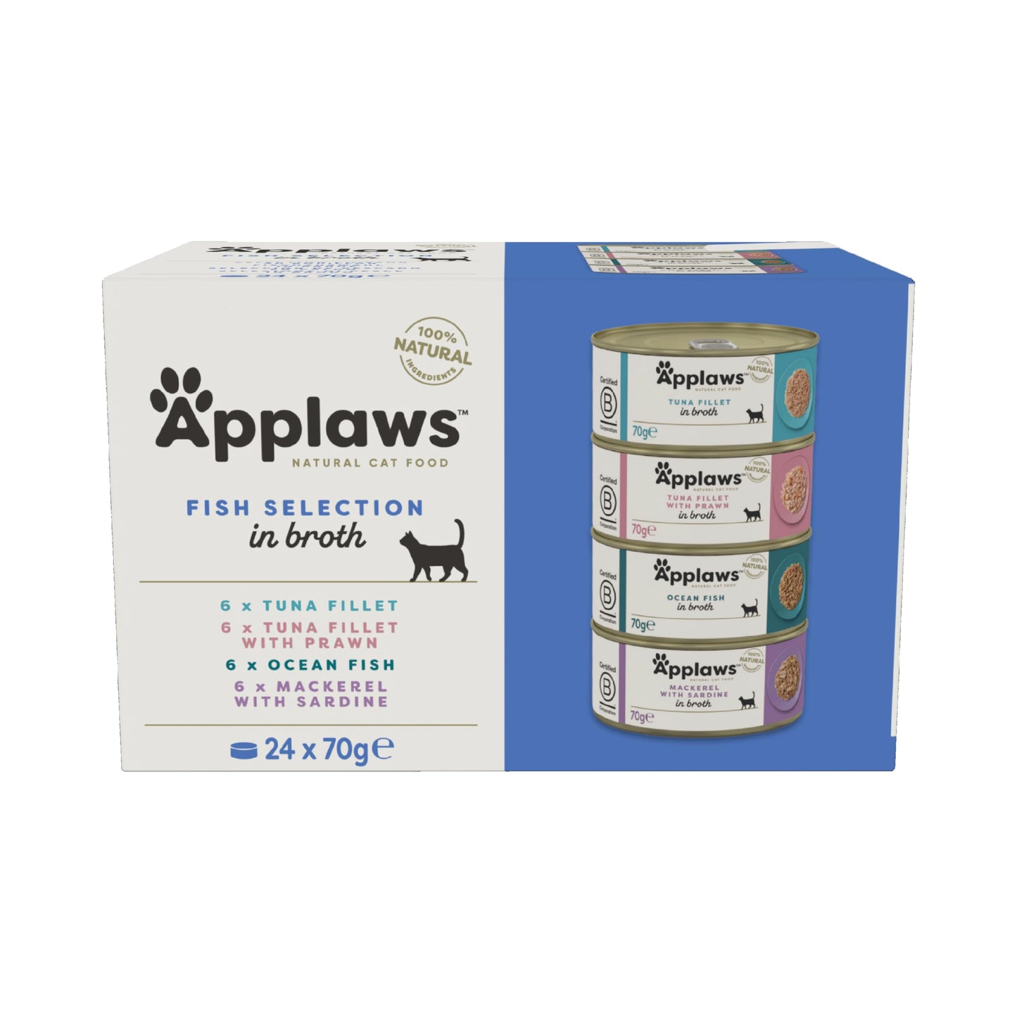 Applaws 100% Natural Wet Cat Food, Multipack