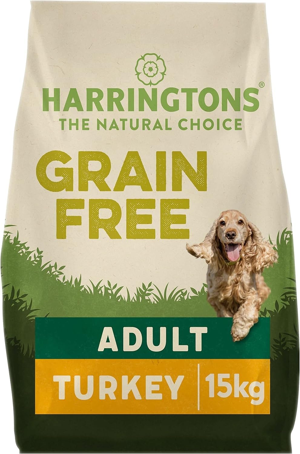 Harringtons Superfoods Complete Grain Free Hypoallergenic Dry Adult Dog Food - Made with All Natural Ingredients