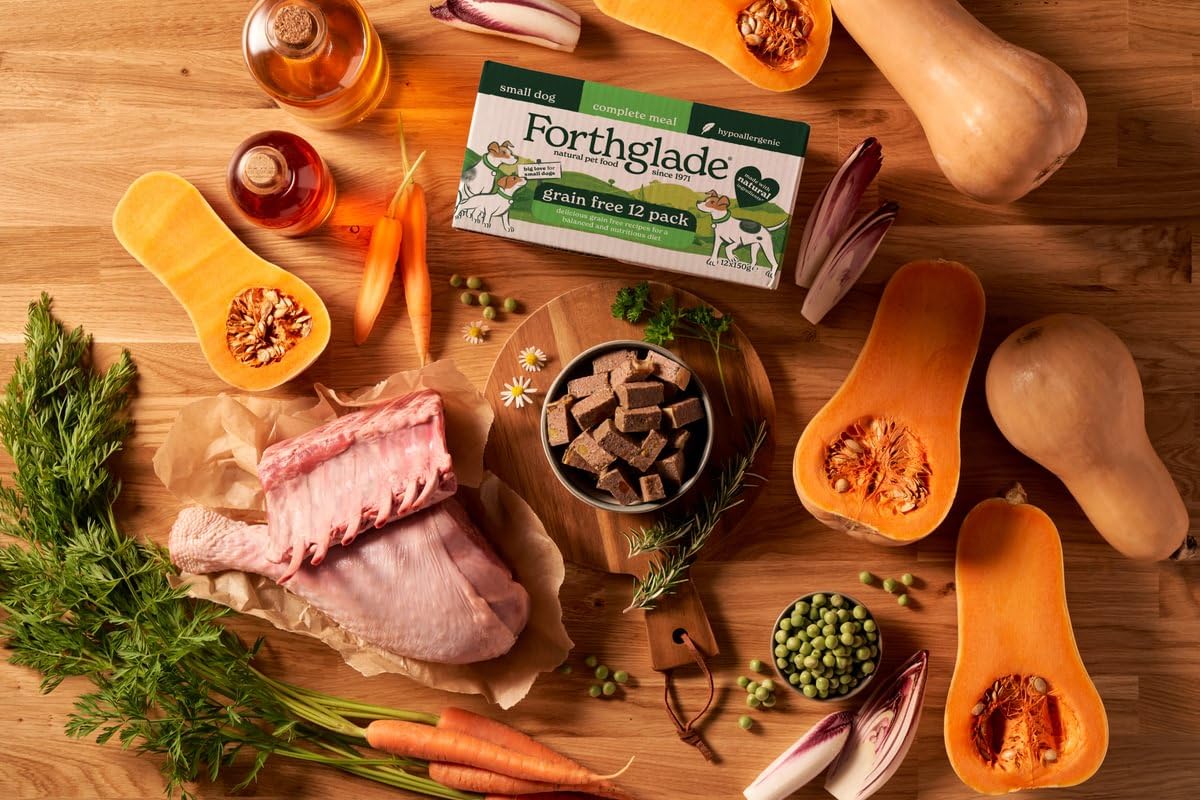 Forthglade Wet Dog Food Variety Pack - Small Dogs Grain Free, Hypoallergenic, Stomach Sensitive, Natural Ingredients, Chicken & Lamb with Veg