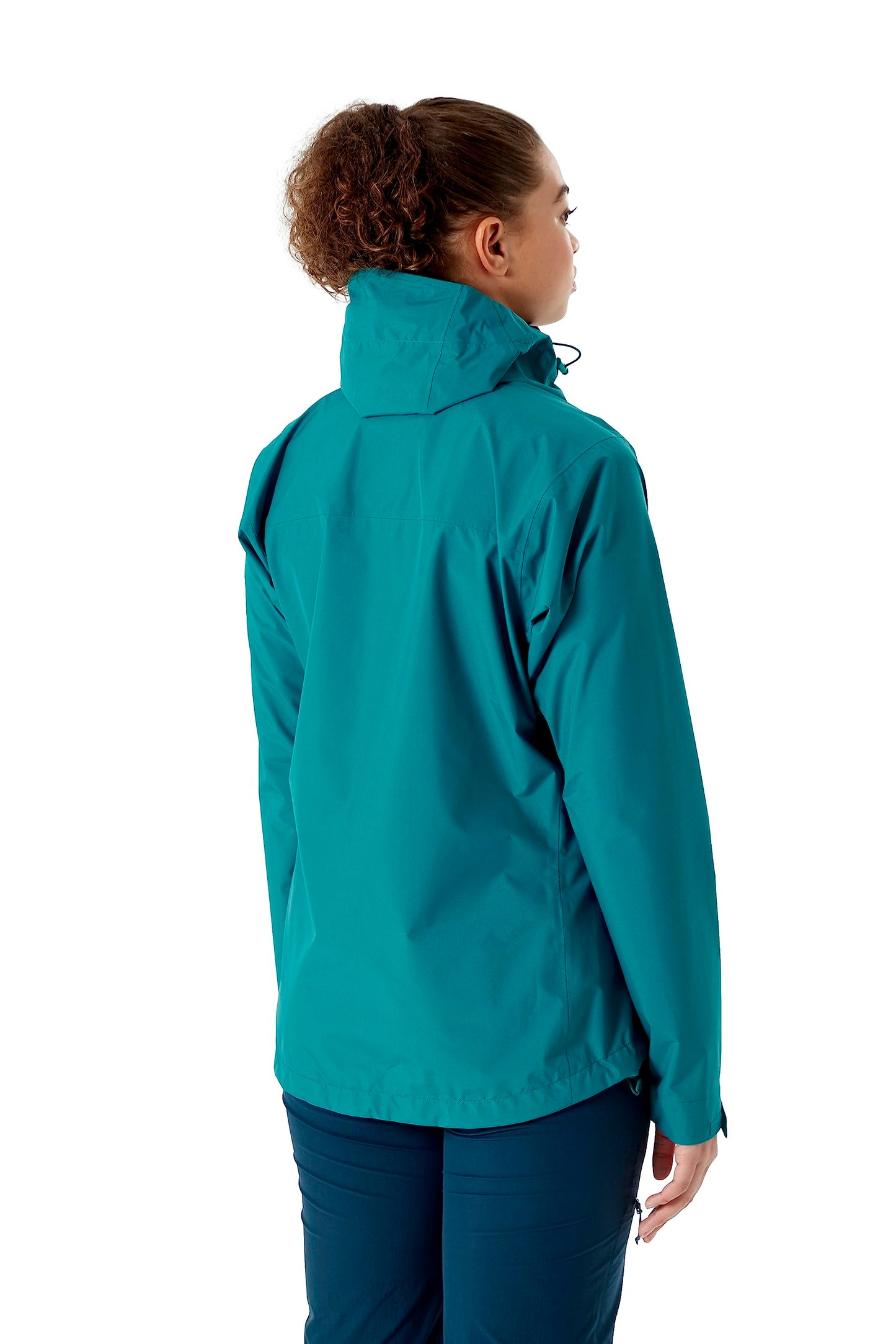 Rab Women's Downpour Eco Waterproof Breathable Jacket for Hiking, Trekking, & Climbing