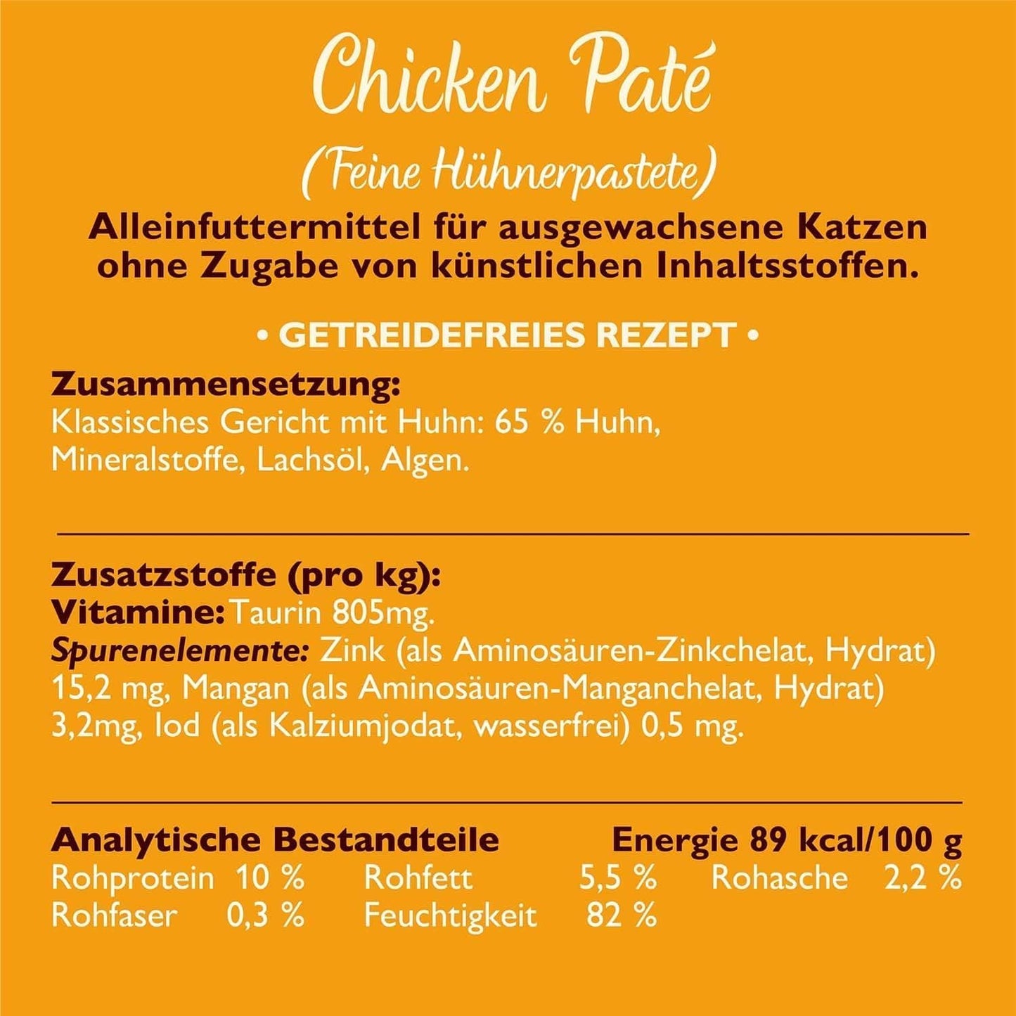 Lily’s Kitchen Smooth Paté Selection Complete Nutrition Adult Cat Food 4 x (8 x 85g)