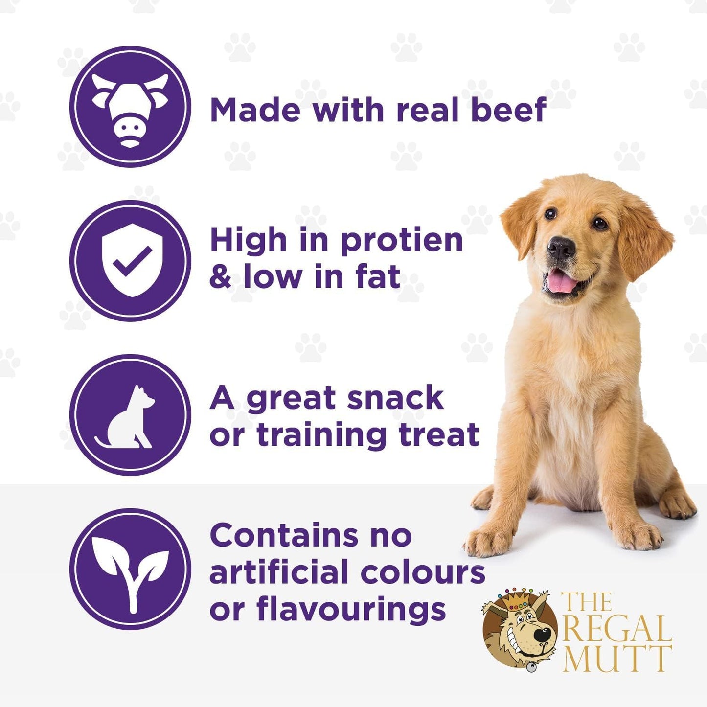 The Regal Mutt - Chewy Duck Fillets - 1kg Bag
