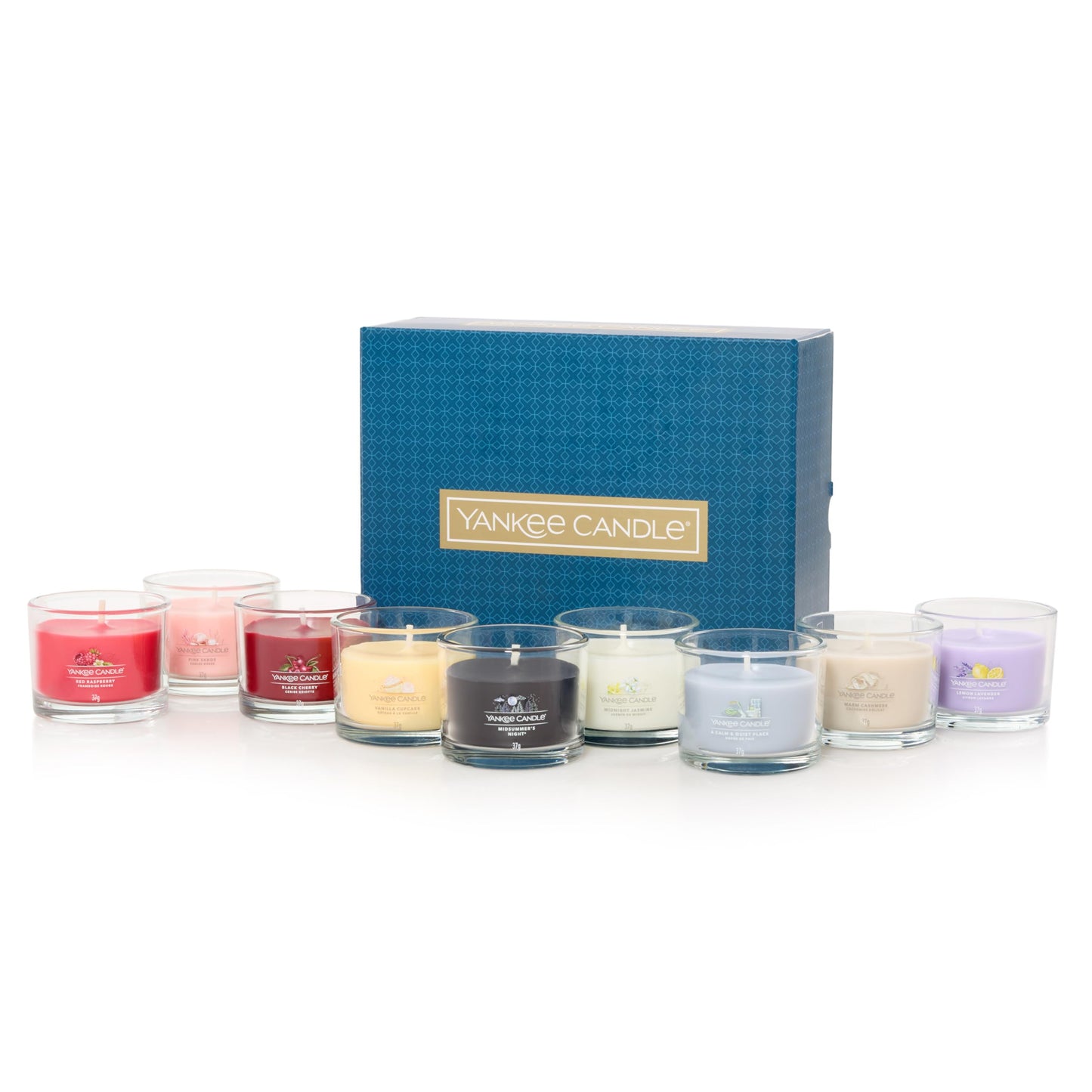 Yankee Candle Scented Candles Gift Set | 9 Scented Mini Filled Votive Candles | Soy Blend Wax Mix | Perfect Mothers Day and Easter Gifts for Women