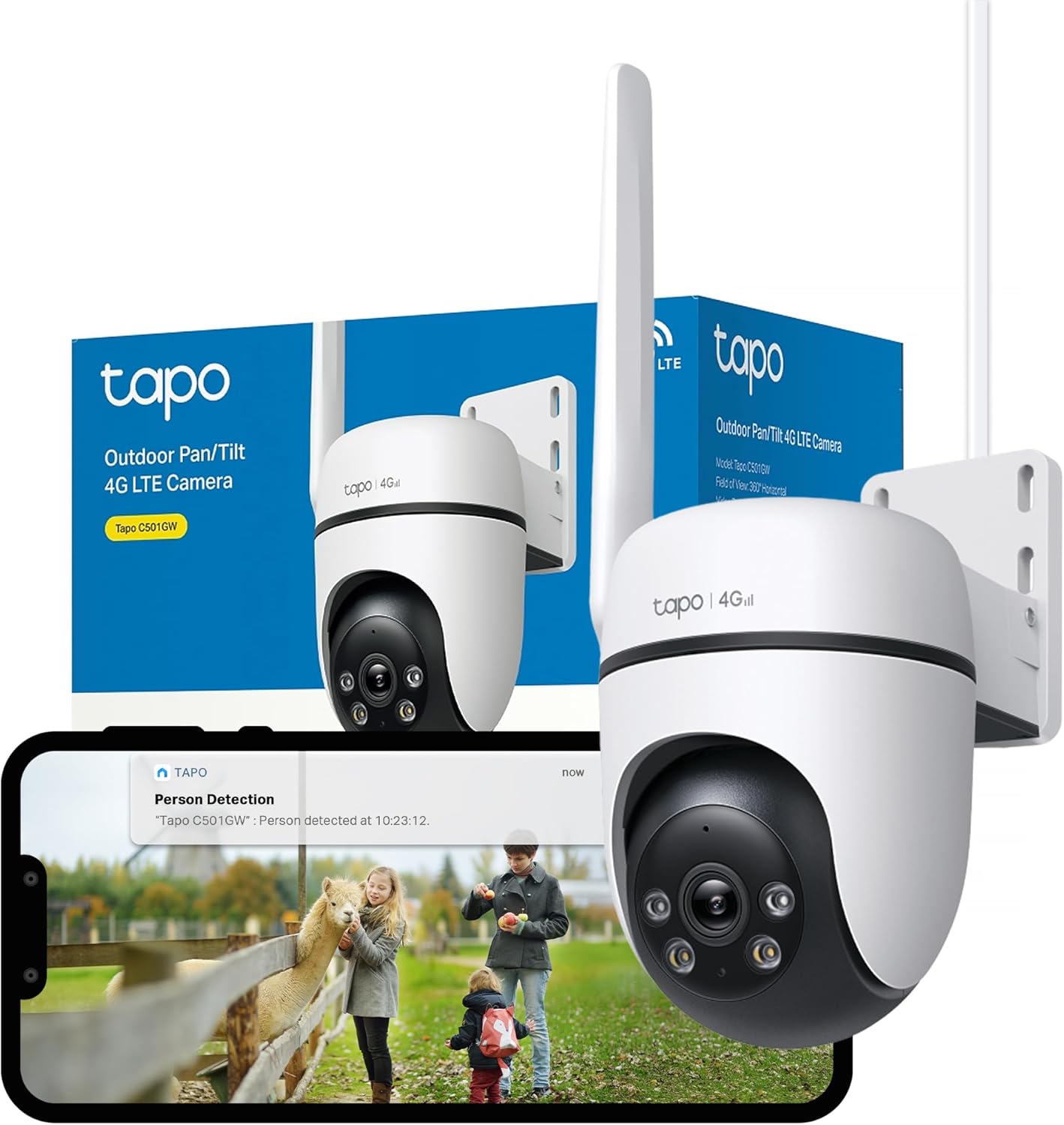 Tapo C210 2K 3MP Pan/Tilt Indoor Camera House Security Camera, WiFi Camera, No Monthly Fee, AI Detection, Dog Puppy Camera, Baby Camera Monitor, 360° View, Night Vision, Works with Alexa & Google